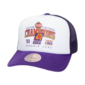 Mitchell & Ness Champions Trucker HWC Phoenix Suns Baseball Cap Purple/White 770498