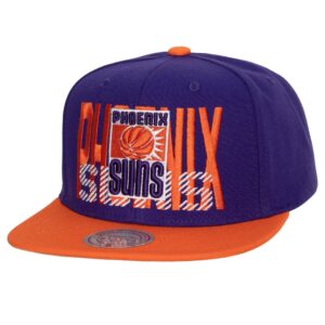 Mitchell & Ness Cross Check Snapback HWC Phoenix Suns Baseball Cap Violet 770646