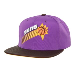 Mitchell & Ness Heat Up Snapback HWC Phoenix Suns Baseball Cap Violet 770632