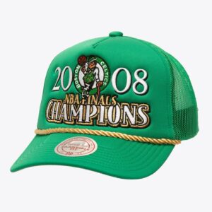 Mitchell & Ness Kelly Green Boston Celtics Golden Champs Trucker Snapback Hat Green 772310