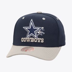 Mitchell & Ness Navy Dallas Cowboys All In 2.0 Pro Crown Snapback Hat Blue 772073