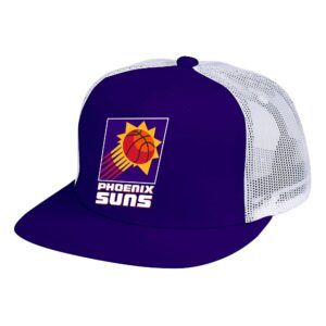 Mitchell & Ness Off The Backboard Trucker Snapback HWC Phoenix Suns Cap Purple/White 770776