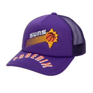 Mitchell & Ness Puff The Magic Trucker Snapback HWC Phoenix Suns Baseball Cap Violet 770779