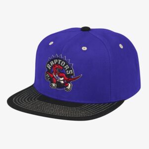 Mitchell & Ness Purple Toronto Raptors Hardwood Classics Contrast Stitch Snapback Hat Violet 771967