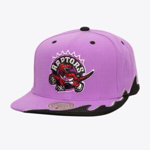 Mitchell & Ness Purple Toronto Raptors Hardwood Classics Rising Tide OG Snapback Hat Violet 771957