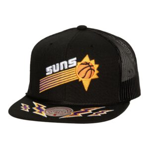 Mitchell & Ness Recharge Trucker HWC Phoenix Suns Baseball Cap Black 770477