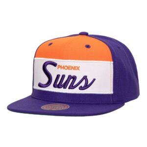 Mitchell & Ness Retro Sport Snapback HWC Phoenix Suns Baseball Cap Pink 770585