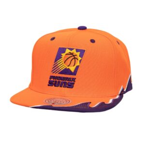 Mitchell & Ness Rising Tide Snapback HWC Phoenix Suns Baseball Cap Orange 770503