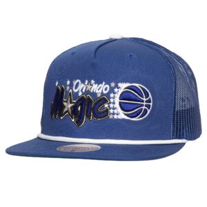 Mitchell & Ness Roper Trucker HWC Orlando Magic Baseball Cap Blue 769084