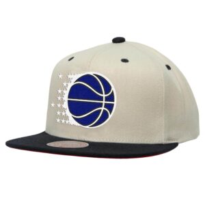 Mitchell & Ness Sail 2 Tone Snapback HWC Orlando Magic Cap Cream 768726