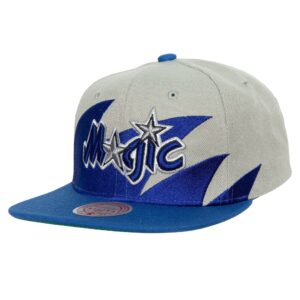 Mitchell & Ness Sharktooth Snapback HWC Orlando Magic Cap Grey 769109