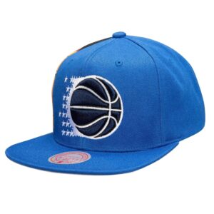 Mitchell & Ness Slam Side Cropped Snapback Cap HWC Orlando Magic Tracy Mcgrady Blue 769143