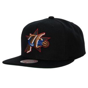 Mitchell & Ness Team Ground 2.0 Snapback HWC Philadelphia 76ers Cap Black 770168