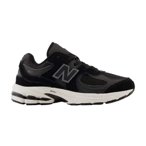 New Balance 2002R Little Kid Wide 'Black Phantom' Sneakers Black/Ghost PC2002BK W