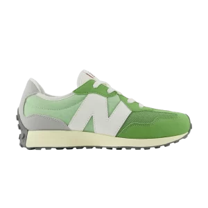 New Balance 327 Big Kid 'Chive' Sneakers Chivelle/Rain Cloud GS327RB