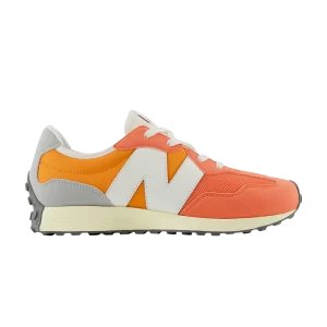 New Balance 327 Big Kid 'Gulf Red' Sneakers Red Bay/Rain Cloud GS327RF