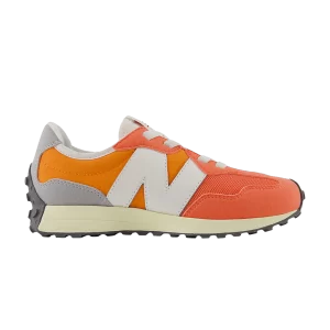 New Balance 327 Little Kid Wide 'Gulf Red Sun Glow' Red Bay/Sunshine PH327RF W