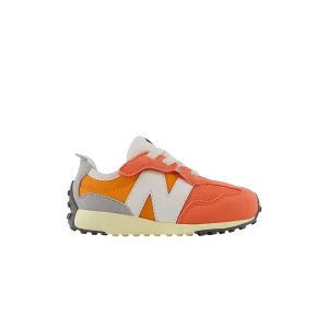 New Balance 327 New-B Hook & Loop Toddler 'Gulf Red' Red Bay/Rain Cloud NW327RF