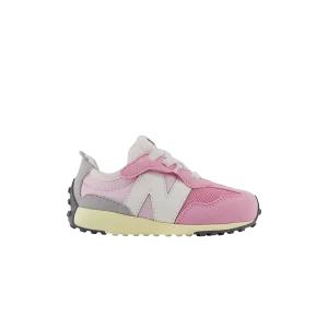 New Balance 327 New-B Hook & Loop Toddler Wide 'Pink Sugar Raincloud' Pink Sugar/Rain Cloud NW327RK W