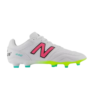 New Balance 442v2 Pro FG 'United In FuelCell Pack 'White/Hi-Lite/Neon Pink MS41FMWH