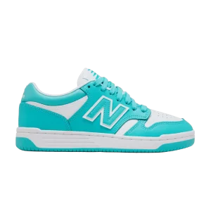 New Balance 480 Big Kid 'Airyteal' Sneakers Airyteal/White GSB480AT