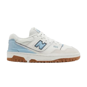 New Balance 550 Big Kid 'White Blue Gum' Sneakers Grey/White/Blue GSB550FC