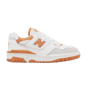 New Balance 550 'Burnt Orange' Sneakers Munsell White/Sepia/Rain Cloud BB550LSC