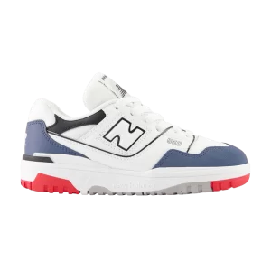 New Balance 550 Little Kid 'USA' Sneakers White/Navy/Red PSB550CN