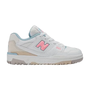 New Balance 550 Little Kid 'White Ultra Pink Blue' Sneakers White/Ultra pink PSB550EP