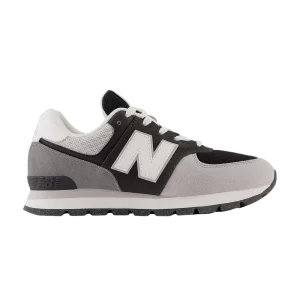 New Balance 574 Big Kid 'Blacktop White' Sneakers Blacktop/White GC574DA2