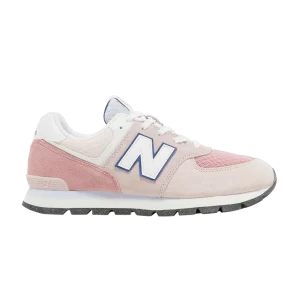 New Balance 574 Big Kid 'Hazy Rose' Sneakers Misty Rose/Atlantic Blue/Icy Blue GC574DH2