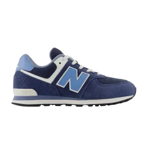 New Balance 574 Big Kid 'Navy Heritage Blue' Sneakers Navy/Heritage Blue GC574ND1