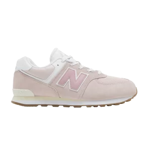 New Balance 574 Big Kid Wide 'NB Athletics – Crystal Pink 'Crystal pink/Misty rose GC574CH1 W