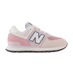 New Balance 574 Little Kid Wide 'Hazy Rose' Sneakers Misty Rose/Atlantic Blue/Icy Blue PC574DH2 W