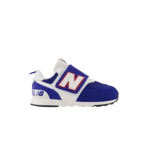 New Balance 574 New-B Hook & Loop Toddler 'Team Royal White' Sneakers Team Royal/White/True Red NW574RT1