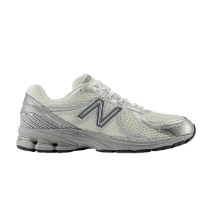 New Balance 860v2 'Sea Salt Harbor Grey' Sneakers Sea Salt/Harbor Grey/Rain Cloud/Metallic Silver ML860GO2