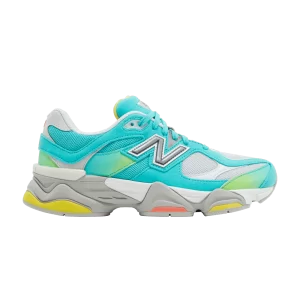 New Balance 9060 Big Kid 'Cyan Burst 'DTLR Exclusive sneakers Virtual Blue/White/Grey Reflection Color GC9060DB