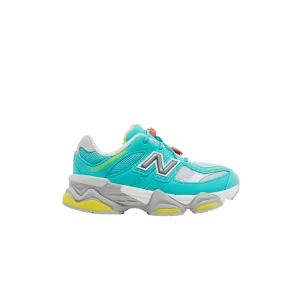 New Balance 9060 Toddler 'Cyan Burst 'DTLR Exclusive sneakers Virtual Blue/White/Grey Reflection Color IV9060DB