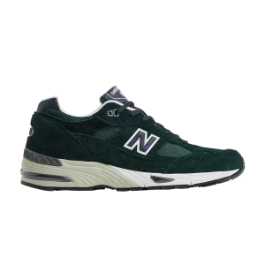 New Balance 991 Made in England 'Ponderosa Pine' Sneakers Panderosa Pine/Coconut Milk/Extraterrestrial M991GGN