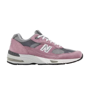 New Balance 991 Made in England 'Wistful Mauve' Sneakers Dreary Haze/Alloy/Smoked Pearl M991PGG