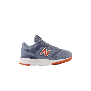 New Balance 997H Bungee Lace Toddler Wide 'Grey Poppy 'Sneakers Grey/Poppy IH997HRC W