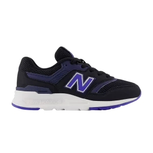 New Balance 997H Little Kid Wide 'Black Marine Blue' Sneakers Black/Sea blue PR997HRA W