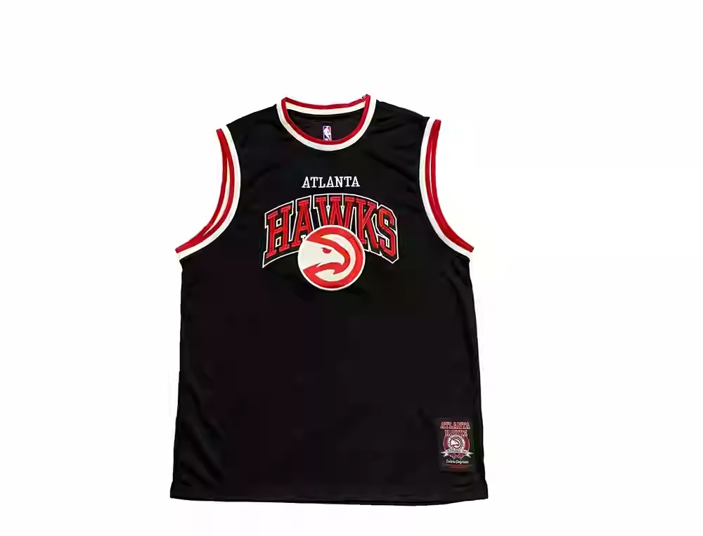 Buck Up Atlanta Hawks Black Jersey Basketball Jersey 1140965