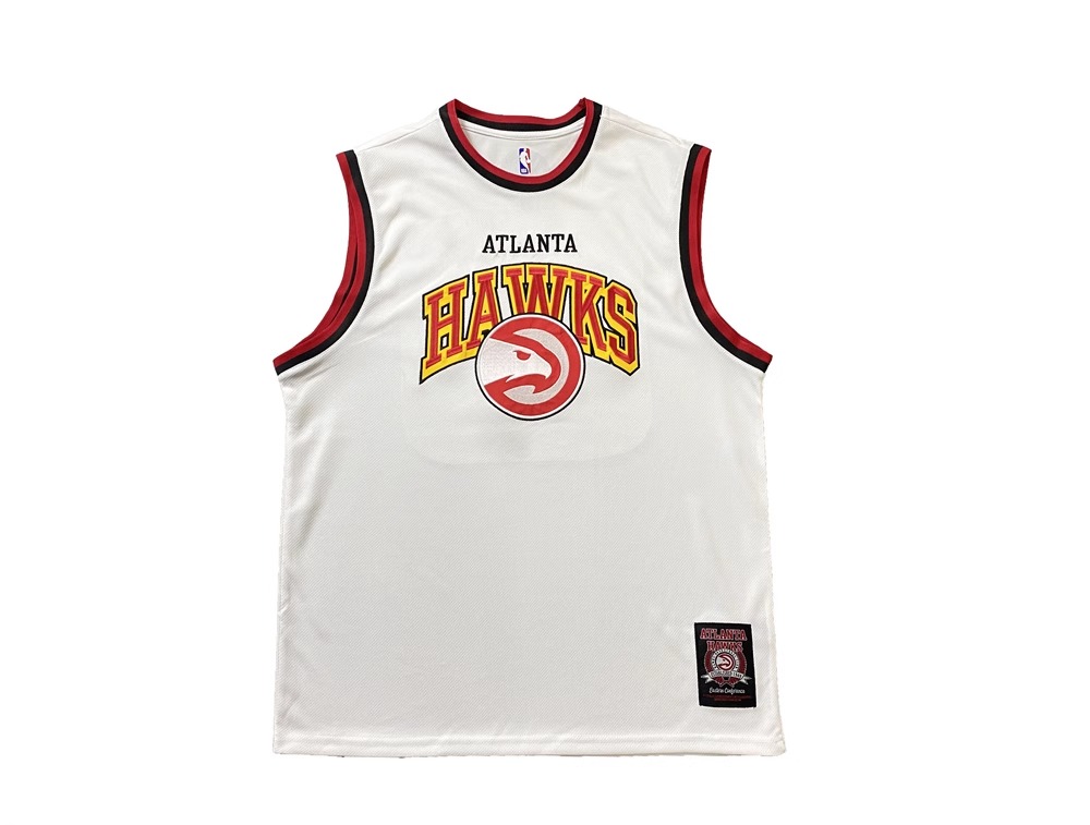 Buck Up Atlanta Hawks White Jersey 1140971