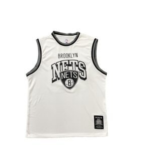 Buck Up Brooklyn Nets White Jersey 1104429