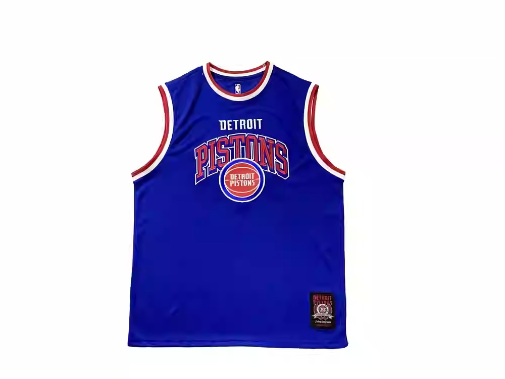 Buck Up Detroit Pistons Navy Jersey Black 1132455