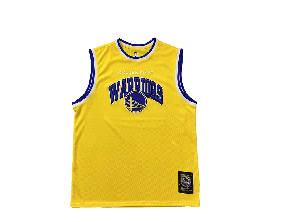 Buck Up Golden State Warriors Yellow Jersey 1140951