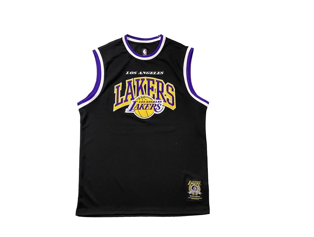 Buck Up Los Angeles Lakers Black Jersey Black 1104330