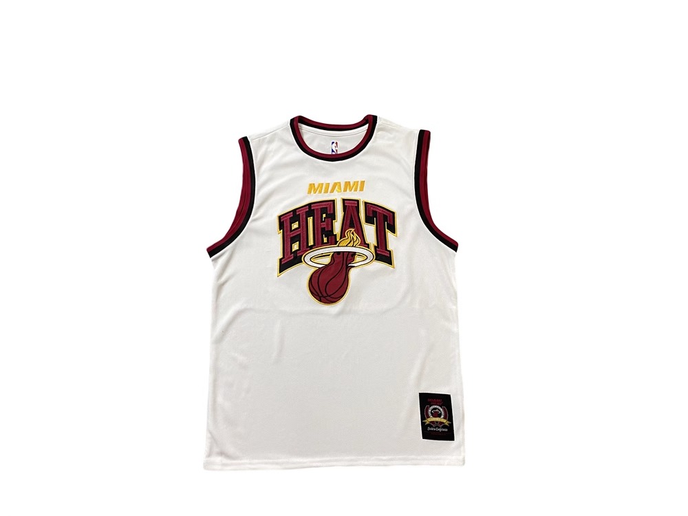 Buck Up Miami Heat White Jersey 1140904