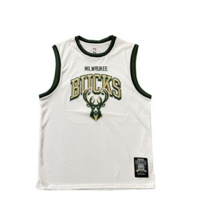 Buck Up Milwaukee Bucks White Jersey 1104408